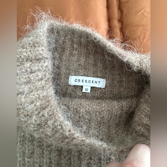 Crescent Isabel Mock Neck Sweater NWOT - Picture 7 of 7